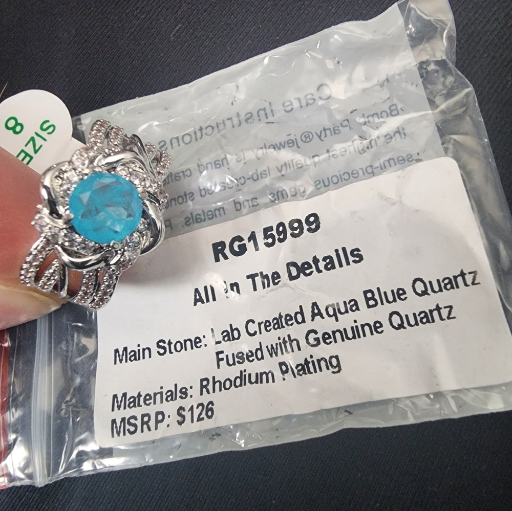 All In The Details Size 8 Bomb Party Ring
